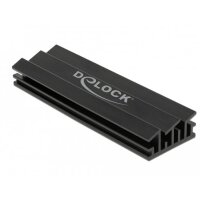 Delock 18283 - Schwarz - Aluminium - 22 mm - 70 mm - 10 mm