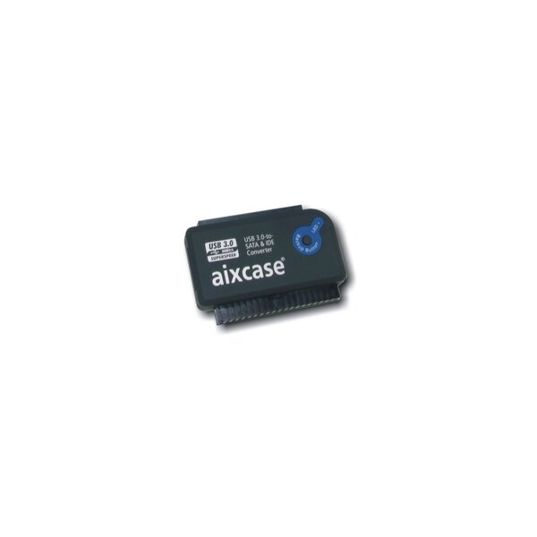Aixcase AIX-BLUSB3SI-PS - USB - SATA - Schwarz - PC - 62 mm - 42 mm