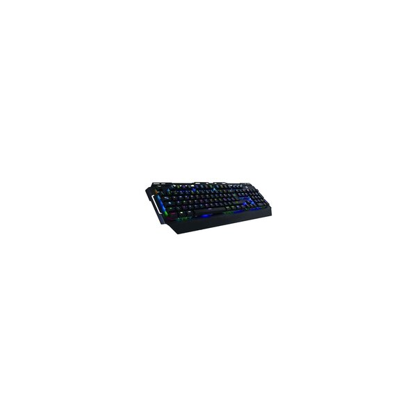 Conceptronic KRONIC - Kabelgebunden - USB - Mechanischer Switch - QWERTY - RGB-LED - Schwarz