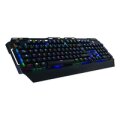 Conceptronic KRONIC - Kabelgebunden - USB - Mechanischer Switch - QWERTY - RGB-LED - Schwarz