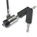 Dicota D30867 - 2 m - Flachschlüssel - Stahl - Thermoplastischer Gummi (TPR) - Schwarz