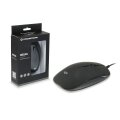 Conceptronic REGAS Optische Tischmaus - Beidhändig - Optisch - USB Typ-A - 1200 DPI - Schwarz