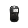 Equip Kabellose komfort-maus - Beidhändig - Optisch - RF Wireless - Rot