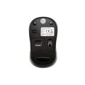 Equip Kabellose komfort-maus - Beidhändig - Optisch - RF Wireless - Blau