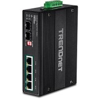 TRENDnet TI-PG62B - Unmanaged - L2 - Gigabit Ethernet (10/100/1000) - Vollduplex - Power over Ethernet (PoE) - Wandmontage