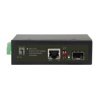 LevelOne IGC-0101 - 1000 Mbit/s - IEEE 802.3 - IEEE 802.3ab - IEEE 802.3af - IEEE 802.3at - IEEE 802.3u - IEEE 802.3x - IEEE 802.3z - Gigabit Ethernet - 10,100,1000 Mbit/s - 10BASE-T - 100BASE-TX - 1000BASE-T - SFP