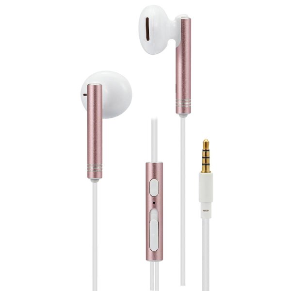 2GO 795963 - Verkabelt - Anrufe/Musik - Kopfhörer - Gold - Rose