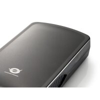 Conceptronic CHD3DUSB3 - HDD-Gehäuse - 3.5" - SATA - Serial ATA II - 4,8 Gbit/s - USB Anschluss - Graphit