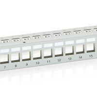 Equip 767124 - Cat6 - Grau - Rackeinbau - 1U - 44 mm - 483 mm