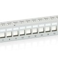 Equip 767124 - Cat6 - Grau - Rackeinbau - 1U - 44 mm - 483 mm