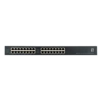LevelOne POH-1620 16-Port High Power PoE Midspan Hub ,400W - Schnelles Ethernet - Gigabit Ethernet - 10,100,1000 Mbit/s - IEEE 802.3 - IEEE 802.3ab - IEEE 802.3af - IEEE 802.3u - Schwarz - 1U - Link - PoE - Leistung