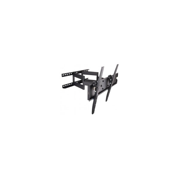 Techly Wandhalterung für LCD TV LED 42"-70" FullMotion Dual Arm, schwarz