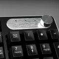 Cian Technology GmbH Inca IWS-549U - Volle Größe (100%) - Verkabelt & Kabellos - RF kabellos + USB - QWERTY - Schwarz - Maus enthalten