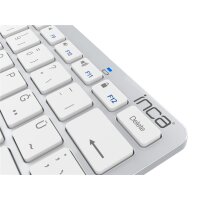 Cian Technology GmbH Inca IBK-569BT - Kabellos - Bluetooth - Metallisch - Silber