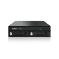 Icy Dock MB994IKO-3SB - Schwarz - Aluminium - Metall - 15 mm - 1 Lüfter - 4 cm - 12 Gbit/s