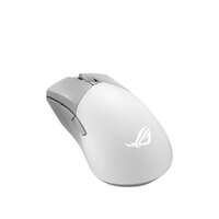 ASUS ROG Gladius III Wireless Aimpoint White - rechts - Optisch - RF Wireless + Bluetooth + USB Type-A - 36000 DPI - Weiß