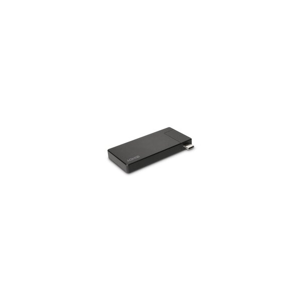 Lindy 43336 - Kabelgebunden - USB 3.2 Gen 1 (3.1 Gen 1) Type-C - 60 W - Schwarz - 3840 x 2160 Pixel - Aluminium
