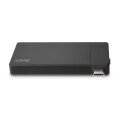 Lindy 43336 - Kabelgebunden - USB 3.2 Gen 1 (3.1 Gen 1) Type-C - 60 W - Schwarz - 3840 x 2160 Pixel - Aluminium