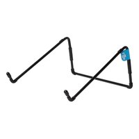 R-Go Laptopständer R-Go Steel Travel - ergonomisch faltbarer und einstellbarer Laptopständer - Stahl - Schwarz - Laptop-Ständer - Schwarz - Stahl - 25,4 cm (10") - 55,9 cm (22") - 5 kg