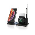 RealPower ChargeAIR Connect - Drinnen - USB - Kabelloses Aufladen - Schwarz