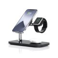 RealPower ChargeAIR Mag - Drinnen - USB - Kabelloses Aufladen - Schwarz