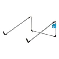 R-Go Steel Basic Laptopständer - silber - Silber - Stahl - 25,4 cm (10") - 55,9 cm (22") - 5 kg - 0 - 110 mm