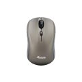 Equip Optische Mini Maus kabellos - Beidhändig - Optisch - RF Wireless - 1600 DPI - Grau