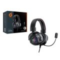 Conceptronic ATHAN 7.1-Kanal Surround Sound Gaming USB-Headset - Kabelgebunden - Gaming - 20 - 20000 Hz - 477 g - Kopfhörer - Schwarz