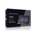 Conceptronic THANA02B - 43,2 cm (17 Zoll) - 2 Stück(e) - 12,5 cm - 1000 RPM - Schwarz - Eisen - Kunststoff
