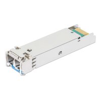 Intellinet Gigabit SFP Mini-GBIC Industrie-Transceiver für LWL-Kabel 1000Base-LX LC - Glasfaser (LWL)