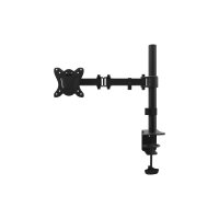 Equip 650151 13"-32" Bewegliche Monitor/LCD-Tischhalterung - Klemme - 8 kg - 33 cm (13") - 68,6 cm (27") - 100 x 100 mm - Schwarz