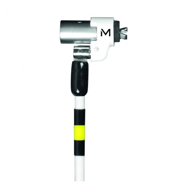 Mobilis 001272 - 2 m - Keil - Schlüssel - Stahl - Schwarz - Weiß - Gelb