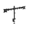 Equip 13"-27" Bewegliche Dual Monitor/LCD-Tischhalterung - Klemme - 16 kg - 33 cm (13") - 68,6 cm (27") - 100 x 100 mm - Schwarz