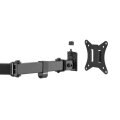 Equip 17"-32" Vierfach-Monitor/LCD-Tischfußhalterung - Freistehend - 36 kg - 43,2 cm (17") - 81,3 cm (32") - 100 x 100 mm - Schwarz