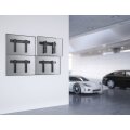Equip 37"-70" Pop-Out-Videowandhalterung - 45 kg - 94 cm (37") - 177,8 cm (70") - 200 x 200 mm - 600 x 400 mm - Schwarz