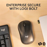 Logitech 920-012065 - Kabellos - Bluetooth - Membran Key Switch - QWERTZ - Graphit - Maus enthalten
