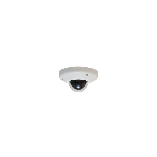LevelOne Fixed Dome Network Camera - 3-Megapixel - PoE 802.3af - IP-Sicherheitskamera - Kabelgebunden - CE - FCC - IK08 - Decke/Wand - Schwarz - Weiß - Dome