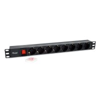 Equip 8-Fach Deutsche Steckdosenleiste - 1U - Horizontal...