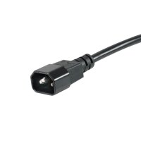 Equip 8-Fach Deutsche Steckdosenleiste - 1U - Horizontal - Kunststoff - Schwarz - Schwarz - 8 AC-Ausgänge