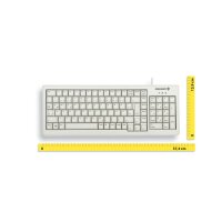 Cherry XS  - Volle Größe (100%) - Kabelgebunden - USB - QWERTZ - Grau