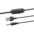 Equip Mini-USB-Lautsprecher - 2.0 Kanäle - Kabelgebunden - 3 W - 90 - 20 Hz - 40 Ohm - Schwarz