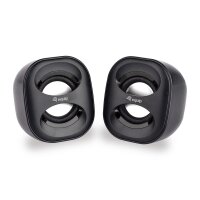 Equip Mini-USB-Lautsprecher - 2.0 Kanäle - Kabelgebunden - 3 W - 90 - 20 Hz - 40 Ohm - Schwarz
