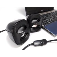Equip Mini-USB-Lautsprecher - 2.0 Kanäle - Verkabelt...