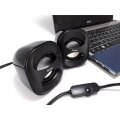 Equip Mini-USB-Lautsprecher - 2.0 Kanäle - Kabelgebunden - 3 W - 90 - 20 Hz - 40 Ohm - Schwarz