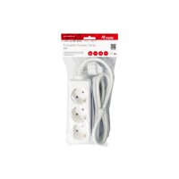 Equip 3fach Verteiler Mehrfachsteckdose Schuko - 1,5 m - Drinnen - Typ F - Type F (CEE 7/4) - 1,5 mm² - Kunststoff