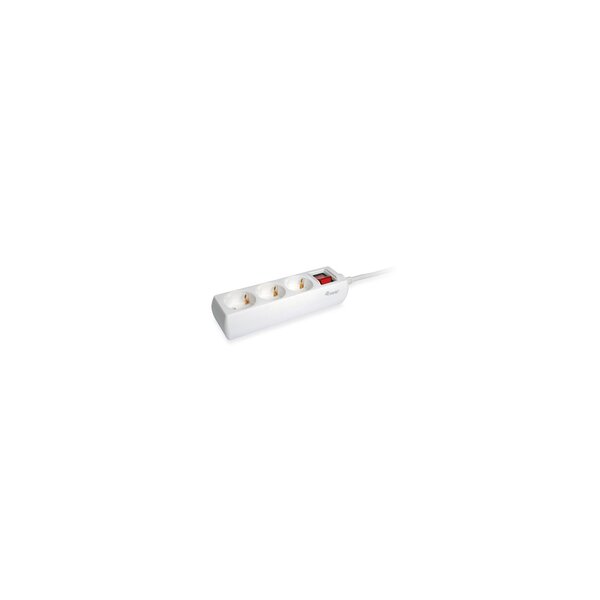 Equip 3fach Verteiler mit Schalter Mehrfachsteckdose Schuko - 1,5 m - Drinnen - Typ F - Type F (CEE 7/4) - 1,5 mm² - Kunststoff