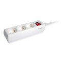 Equip 3fach Verteiler mit Schalter Mehrfachsteckdose Schuko - 1,5 m - Drinnen - Typ F - Type F (CEE 7/4) - 1,5 mm² - Kunststoff
