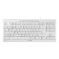 Cherry STREAM KEYBOARD TKL - Kabelgebunden - USB - Scherenschalter - QWERTZ - Weiß