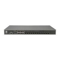 LevelOne GTL-2091 - Managed - L3 - Gigabit Ethernet (10/100/1000) - Vollduplex - Rack-Einbau