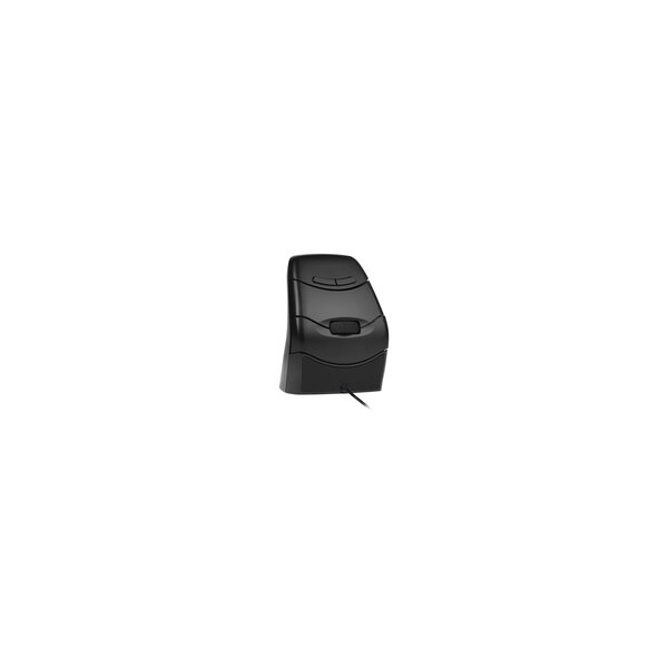 Bakker DXT 3 - Beidhändig - Optisch - USB Typ-C - 2400 DPI - Schwarz